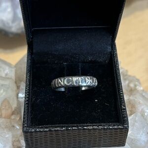 Coreterno Silver “OMNIA VINCIT AMOR” Ring